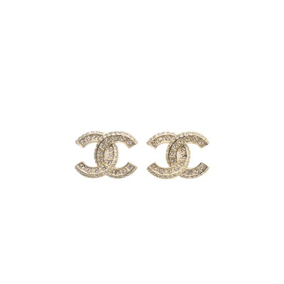 CHANEL EARRING METAL GOLD A86504  
